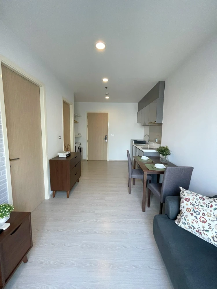 For sale: Rhythm Asoke 2 rooms, ready to move in, rooms are divided into sections, bedroom separated from living room, book now!