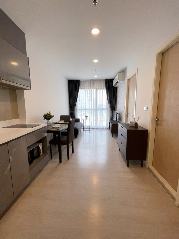For sale: Rhythm Asoke 2 rooms, ready to move in, rooms are divided into sections, bedroom separated from living room, book now!