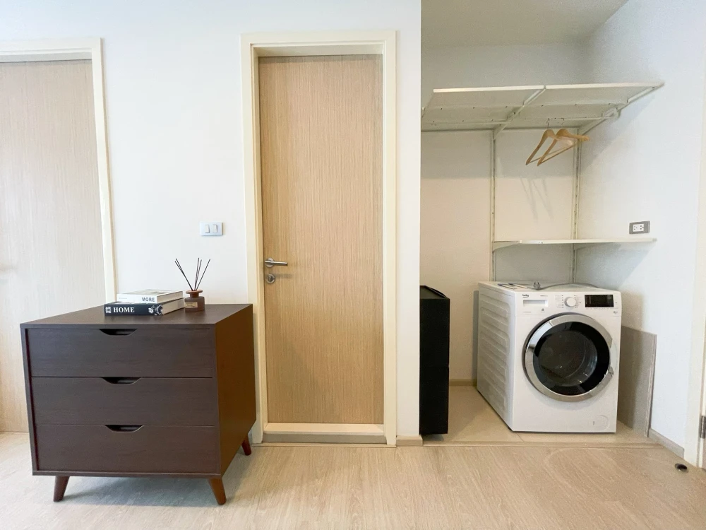 For sale: Rhythm Asoke 2 rooms, ready to move in, rooms are divided into sections, bedroom separated from living room, book now!