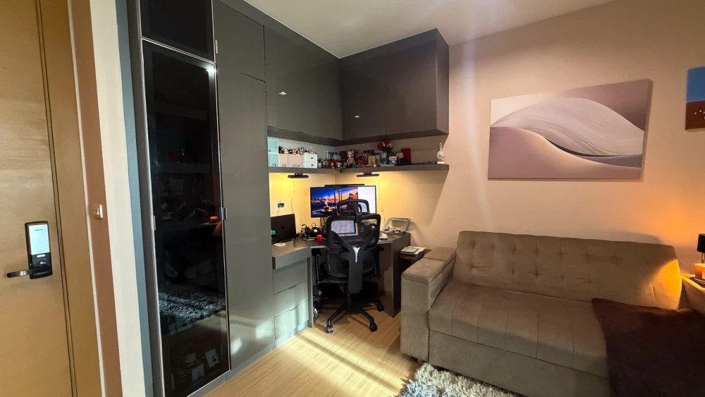 For sale: Rhythm Ratchada-Huaikhwang, 16th floor, open view, fully furnished. Book now—act fast!