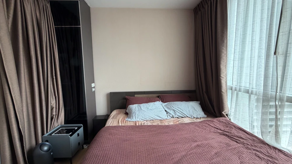 For sale: Rhythm Ratchada-Huaikhwang, 16th floor, open view, fully furnished. Book now—act fast!