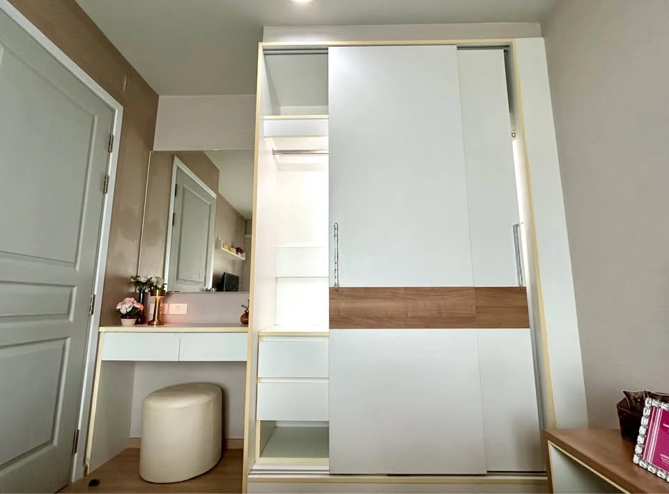 Selling Rich Park 2 @Taopoon Interchange, 1 bedroom, 1 bathroom, river view, convenient transportation. Book now!