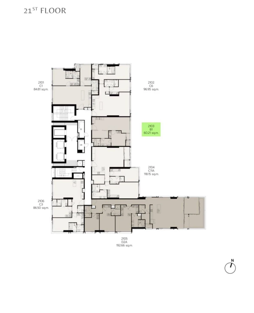 Selling a large 1BR Plus unit with additional space that can be used as an office or multipurpose room. Book now!