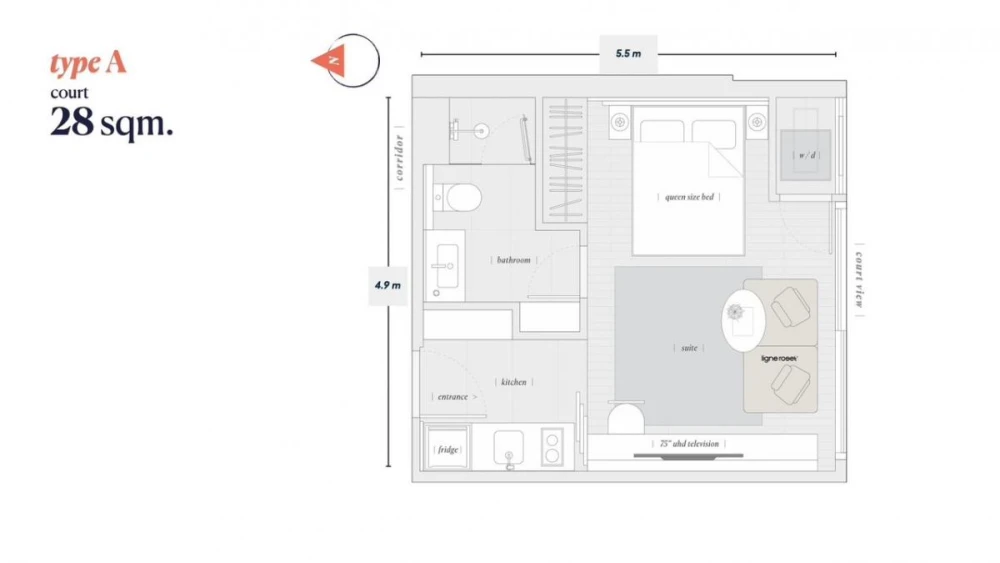 For sale: SCOPE Promsri, 5th floor, good location, fully furnished, ready to move in. Buy now, don't miss out!