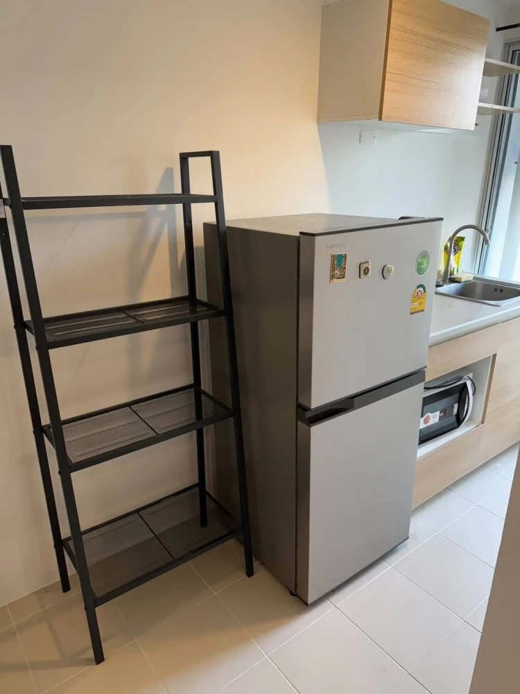 Selling Sena Kith Chalong Krung-Ladkrabang, 7th floor unit, unobstructed view, not hot, fully furnished. Book now!
