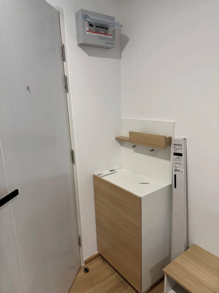 Selling Sena Kith Chalong Krung-Ladkrabang, 7th floor unit, unobstructed view, not hot, fully furnished. Book now!