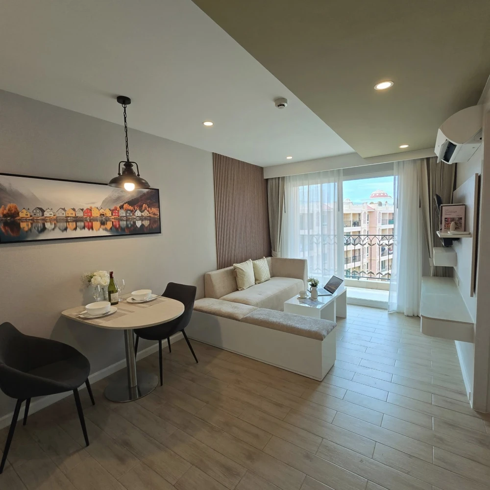 For sale: Seven Seas Condo Resort Jomtien, ready to move in, fully furnished, reserve now!
