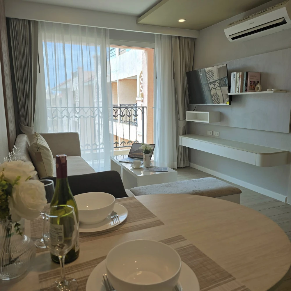 For sale: Seven Seas Condo Resort Jomtien, ready to move in, fully furnished, reserve now!