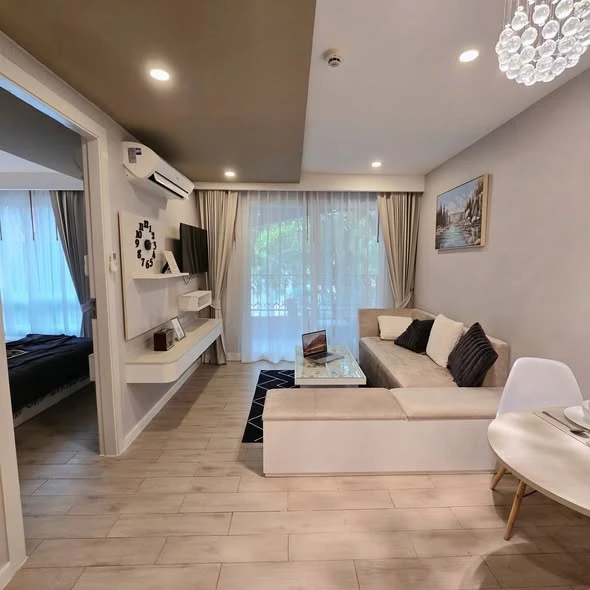 For sale: Seven Seas Condo Resort Jomtien, ready to move in, fully furnished, spacious and comfortable room. Reserve now!