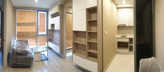 For sale: Sign Sukhumvit 50, 5th floor, comes with complete furniture and appliances. Interested? Reserve now!