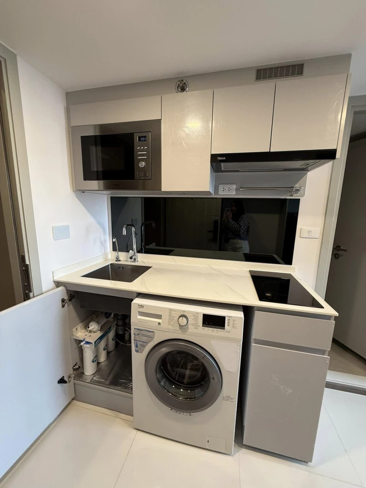 For sale: So Origin Kaset Interchange, 2-storey duplex condo, fully furnished, ready to move in, built-in furniture, complete electrical appliances, u