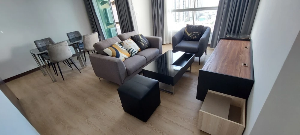For sale: S&S Sukhumvit 101, high floor, fully furnished, spacious and comfortable. Reserve now!