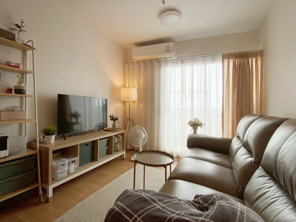 For sale/rent Supalai City Resort Chaengwatthana 1 bedroom, 1 bathroom, lots of usable space, beautiful view from high floor, reserve now.