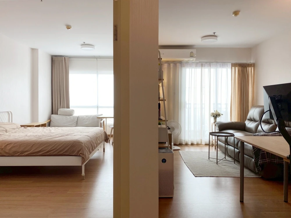 For sale/rent Supalai City Resort Chaengwatthana 1 bedroom, 1 bathroom, lots of usable space, beautiful view from high floor, reserve now.