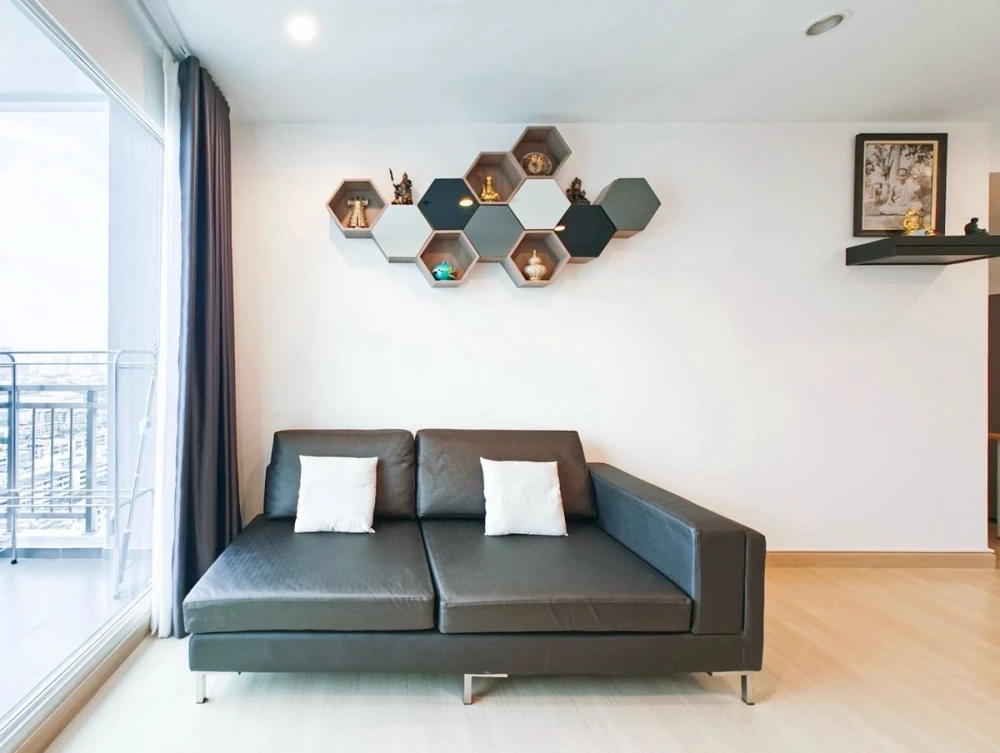 Selling Supalai Lite @ Ratchada-Narathiwas-Sathorn, 21st floor, fully furnished, ready to move in. Book now!