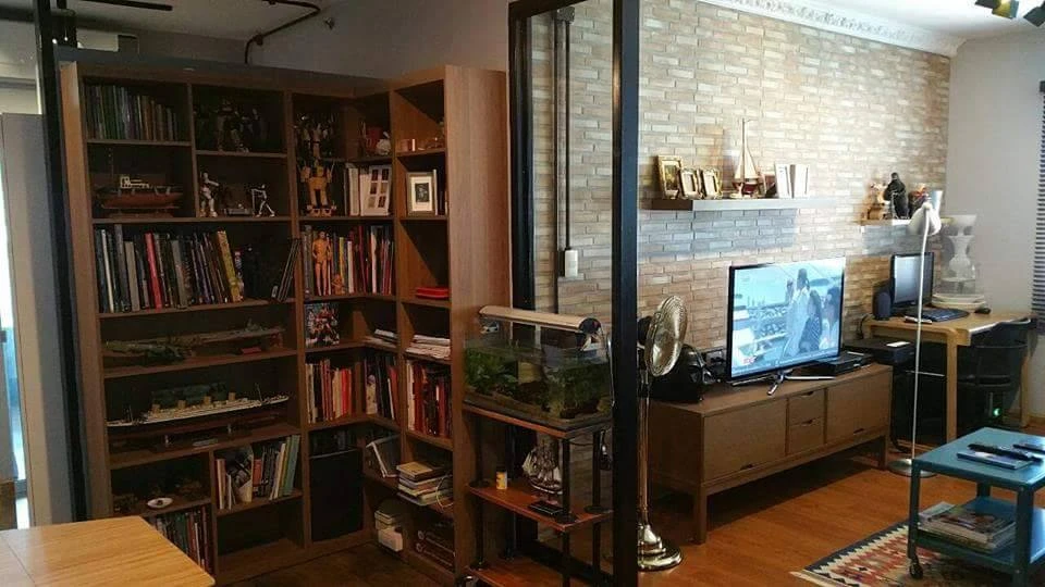 For sale Supalai Park Asoke-Ratchada, spacious room, lots of usable space, stylishly decorated, comes with complete facilities, book now.