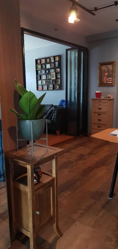 For sale Supalai Park Asoke-Ratchada, spacious room, lots of usable space, stylishly decorated, comes with complete facilities, book now.