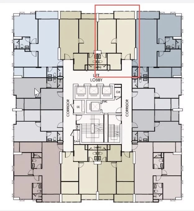 Selling Supalai Premier Si Phraya-Sam Yan, large 55 sq.m. unit. Prime city location with a spacious balcony. A must-see!