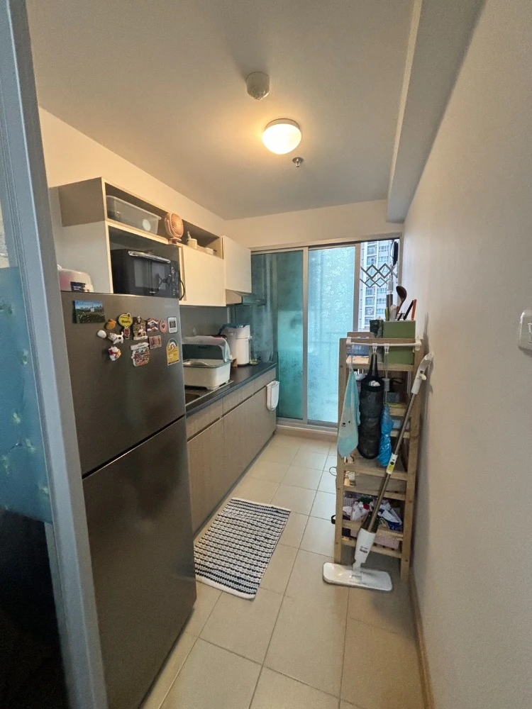 For sale Supalai Veranda Rama 9, 14th floor, pool view, fully furnished, nice to live in, reserve now, urgently.