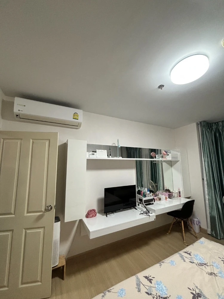For sale Supalai Veranda Rama 9, 14th floor, pool view, fully furnished, nice to live in, reserve now, urgently.
