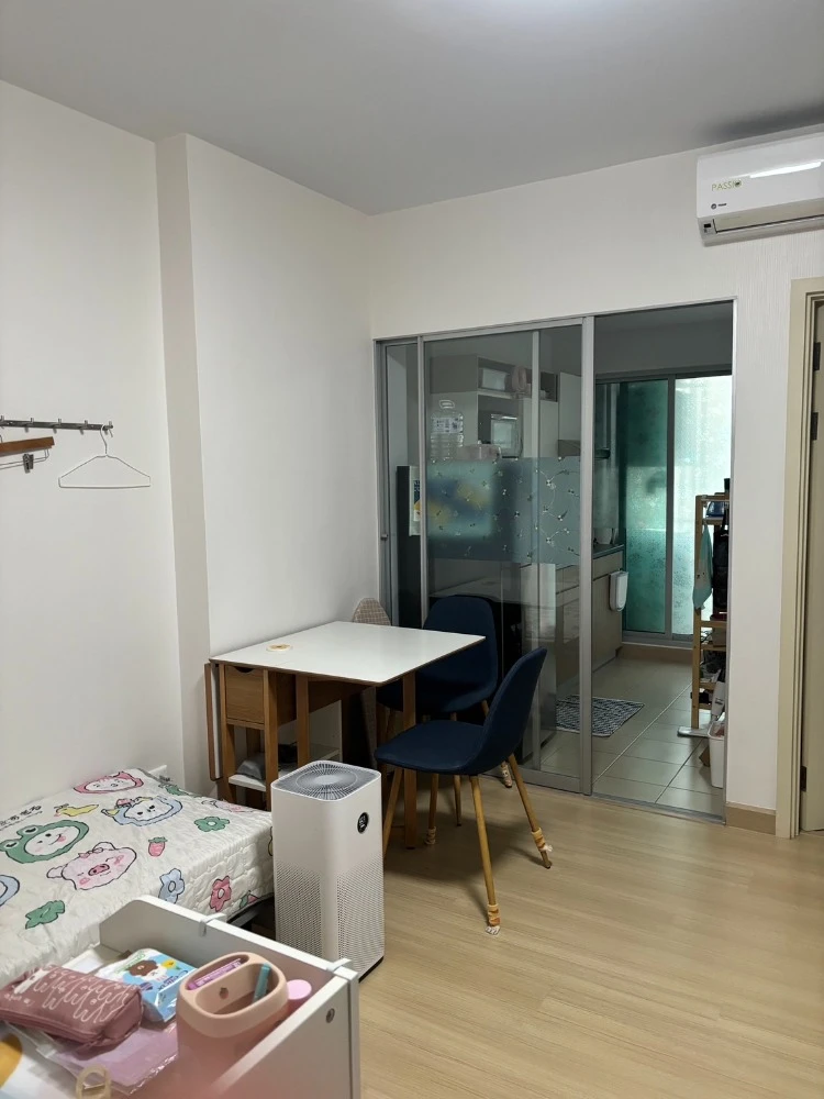 For sale Supalai Veranda Rama 9, 14th floor, pool view, fully furnished, nice to live in, reserve now, urgently.