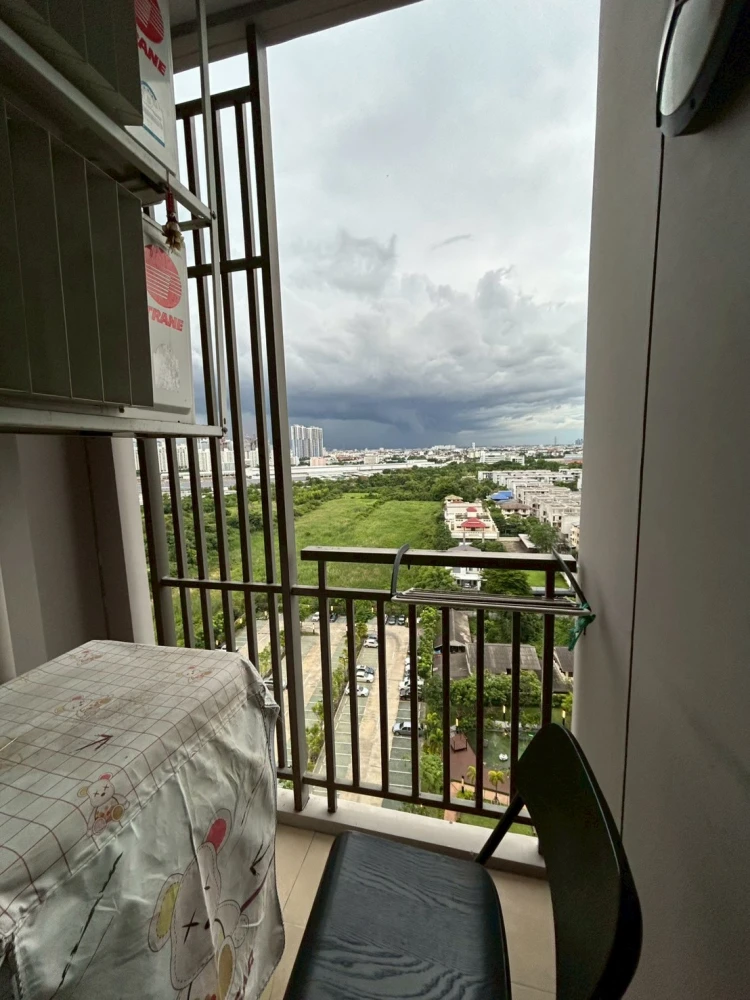 For sale Supalai Veranda Rama 9, 15th floor, fully furnished, interested, reserve now.