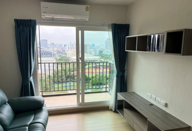 For sale Supalai Veranda Ramkhamheang, 15th floor, corner room, garden view, interested, reserve now.