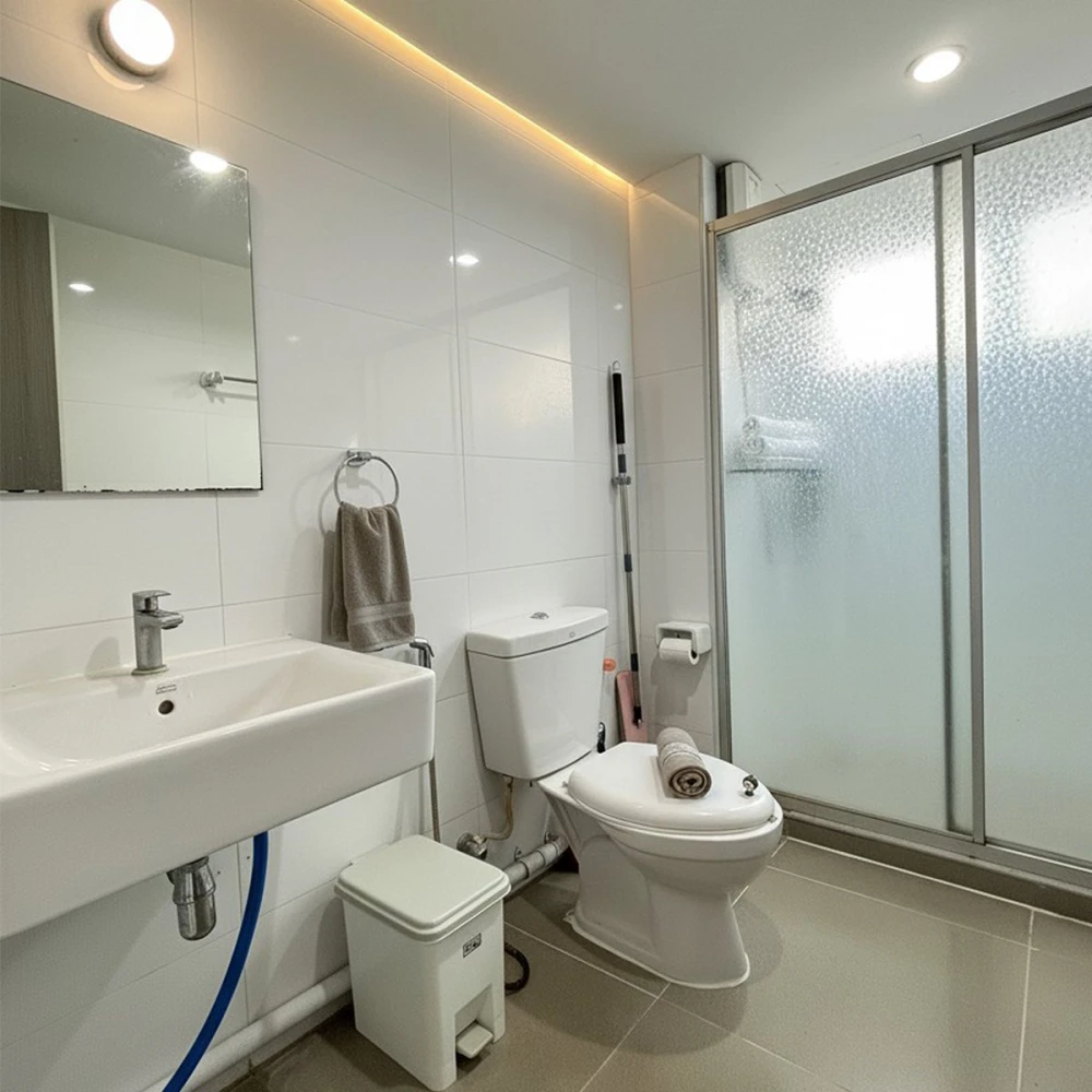 Swift Condo for sale, corner room with privacy, open view, not blocked, comes with complete furniture, hurry and reserve now.