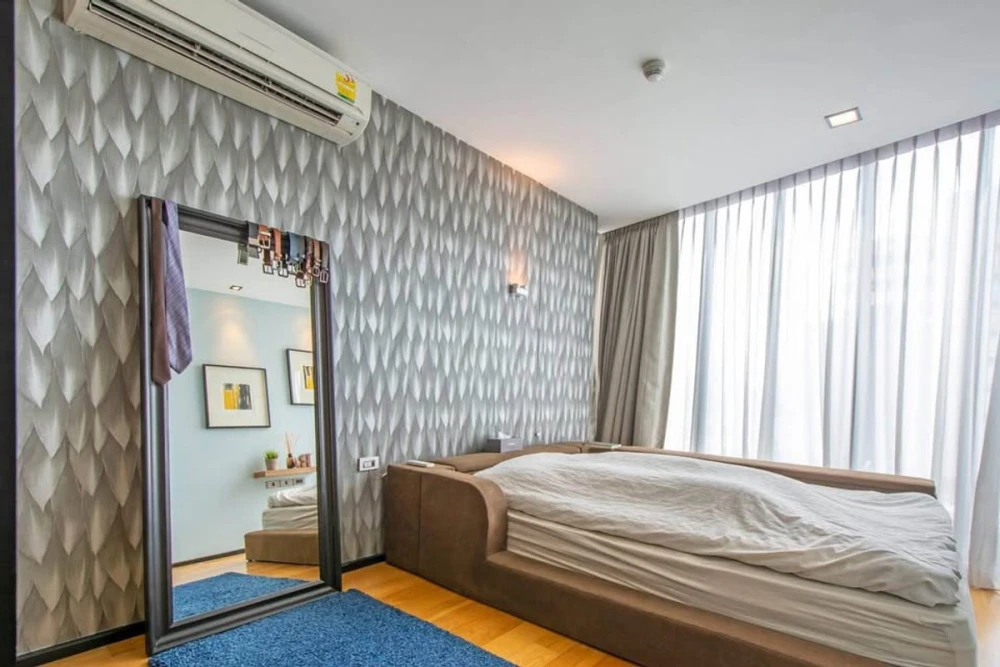 For sale the alcove thonglor 10, beautiful room, beautiful view, beautiful decoration Fully furnished To invest or live, it is very suitable