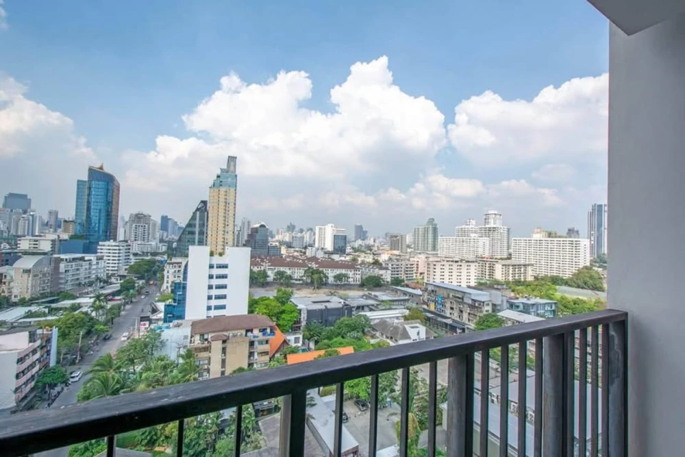 For sale the alcove thonglor 10, beautiful room, beautiful view, beautiful decoration Fully furnished To invest or live, it is very suitable