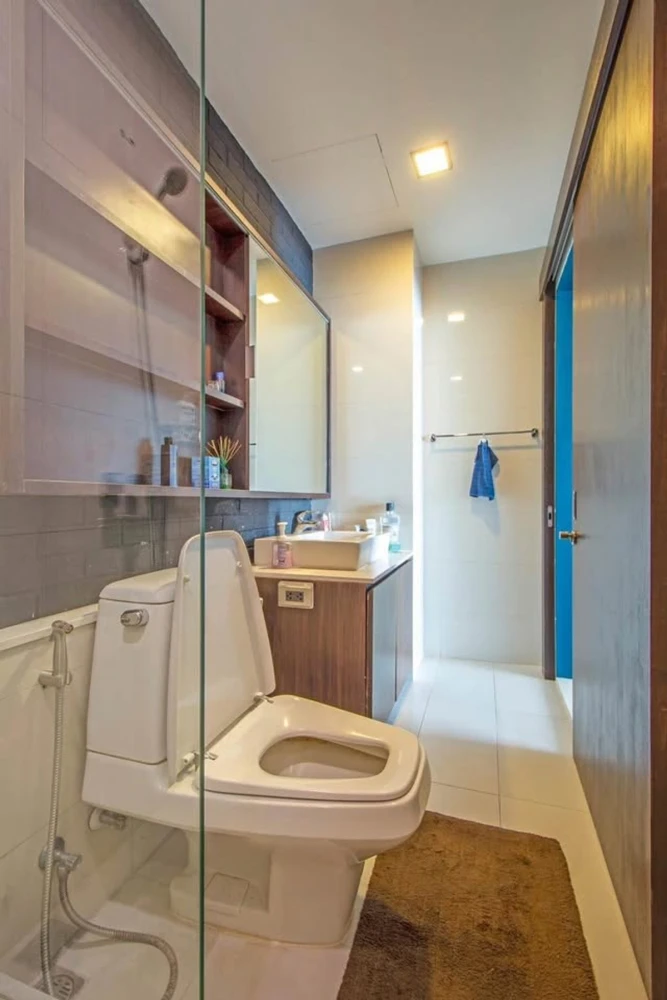 For sale the alcove thonglor 10, beautiful room, beautiful view, beautiful decoration Fully furnished To invest or live, it is very suitable