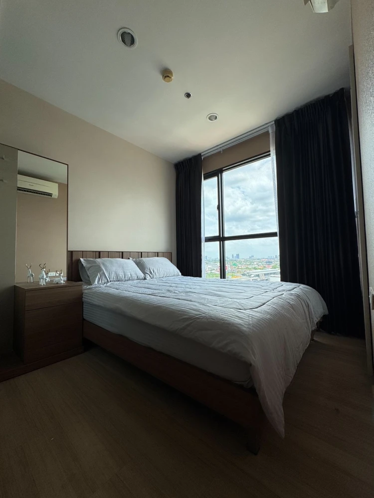 For sale: The BASE Chaengwattana, 16th floor, beautiful view, fully furnished, ready to move in, reserve now, urgently.