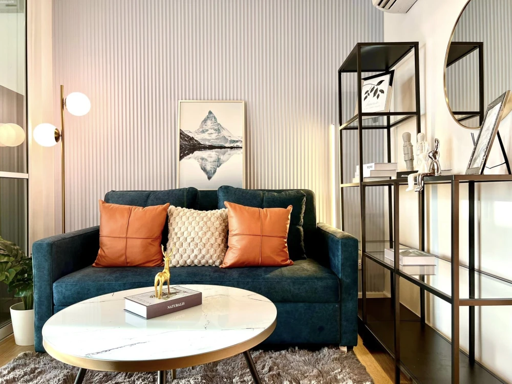 For sale: The Base Sukhumvit 77, a nice room, fully furnished, spacious and comfortable. Reserve now!