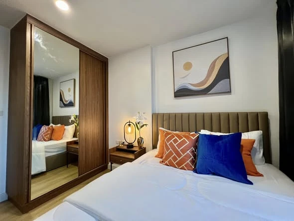 For sale: The Base Sukhumvit 77, a nice room, fully furnished, spacious and comfortable. Reserve now!