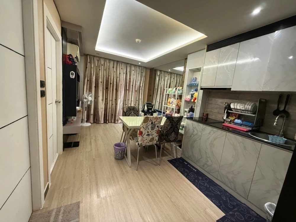 ขาย The Blue Residence 1 ห้องนอน 1 ห้องน้ำ บิวท์อินเฟอร์นิเจอร์อย่างดี เดินทางสะดวก จองเลย