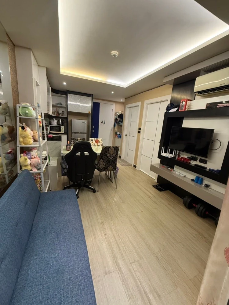 ขาย The Blue Residence 1 ห้องนอน 1 ห้องน้ำ บิวท์อินเฟอร์นิเจอร์อย่างดี เดินทางสะดวก จองเลย