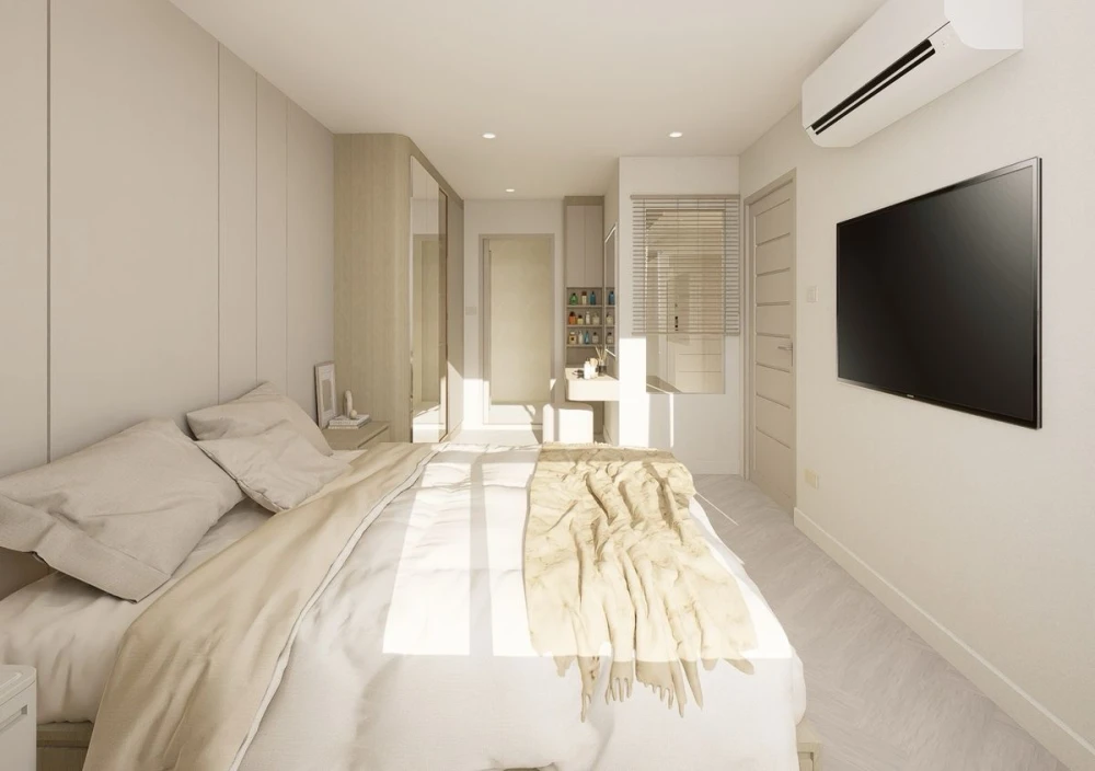 For sale: The Clover Thonglor, 1 bedroom, 1 bathroom, decorated in a minimalist style, comes with complete amenities. Don't miss it!