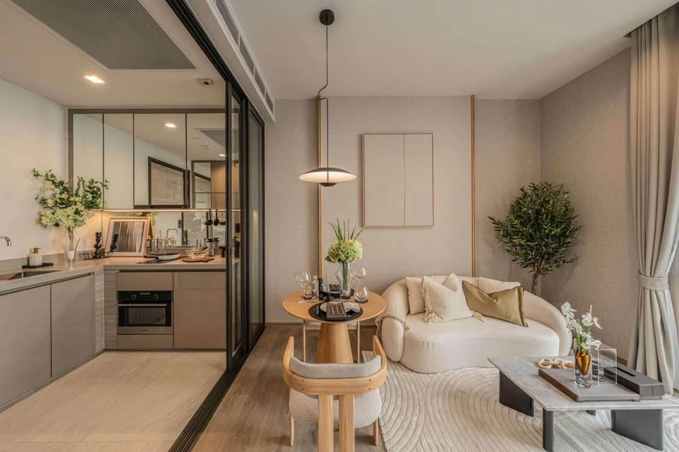 ขาย The Crest Park Residences ชั้น 26 วิวสวนจตุจักร ตกแต่งครบ Fully Furnished ซื้อเลย