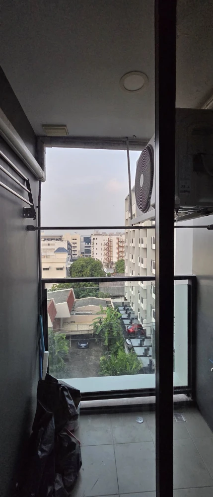 For sale: The Cube Loft Ladprao 107, 6th floor, nice room, fully furnished, buy now, don't delay.