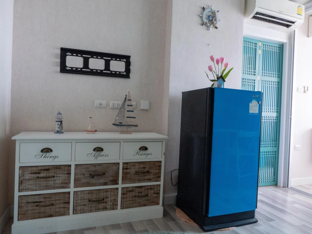 For sale: The Cube Plus Chaengwattana, 7th floor, fully furnished and equipped with appliances. Reserve now, hurry!