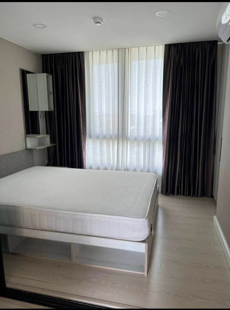 Selling a unit at The Cube Station Ramintra 109, 7th floor, fully furnished with high-quality built-in furniture. Don't miss this opportunity!