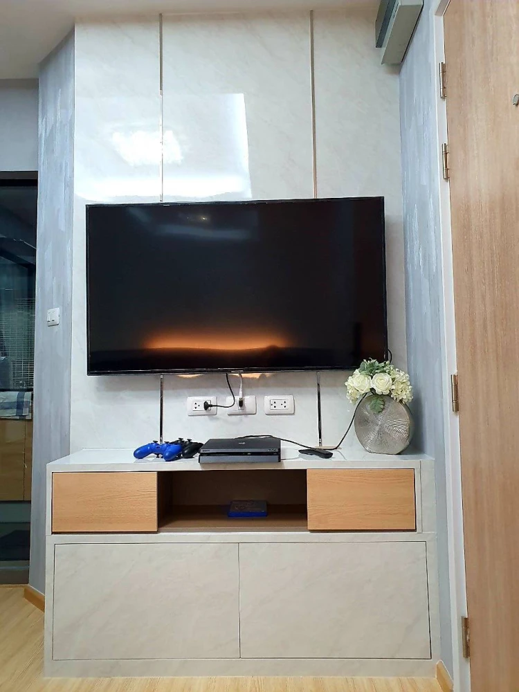 For sale: The Excel Khu Khot, 6th floor, swimming pool view, complete with electrical appliances + built-in furniture, don't miss out!