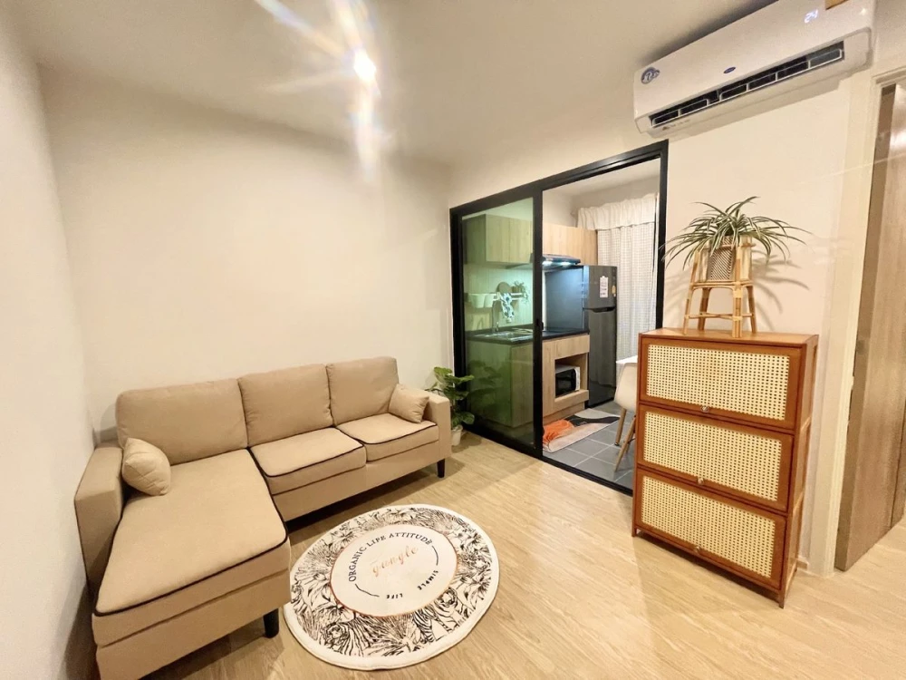 For sale: The Excel Ratchada 18, 5th floor, swimming pool view, fully furnished, ready to move in, hurry and reserve now.