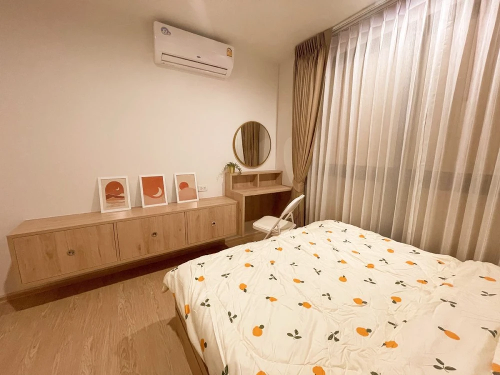 For sale: The Excel Ratchada 18, 5th floor, swimming pool view, fully furnished, ready to move in, hurry and reserve now.