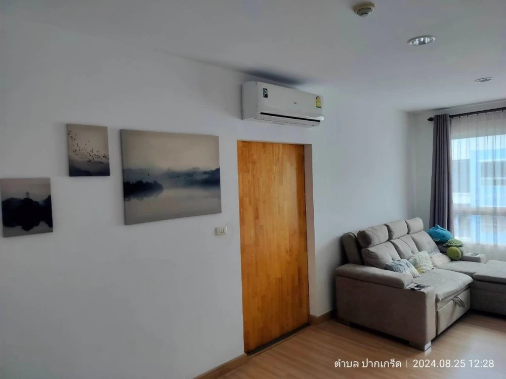 For sale: The KITH Tiwanon, 2 bedrooms, 7th floor, corner room, fully furnished, reserve now, don't wait, hurry!
