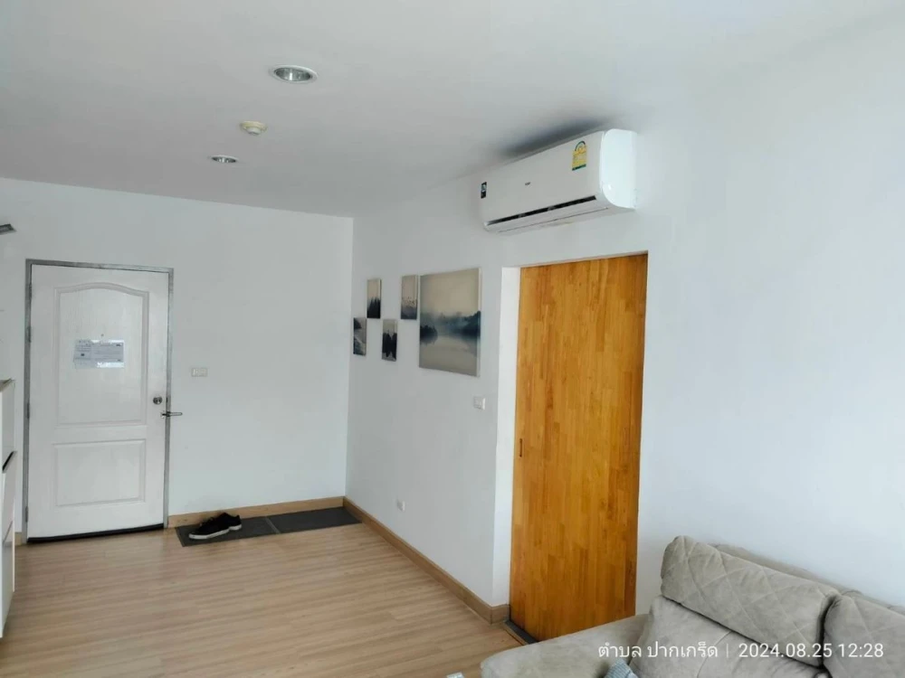 For sale: The KITH Tiwanon, 2 bedrooms, 7th floor, corner room, fully furnished, reserve now, don't wait, hurry!