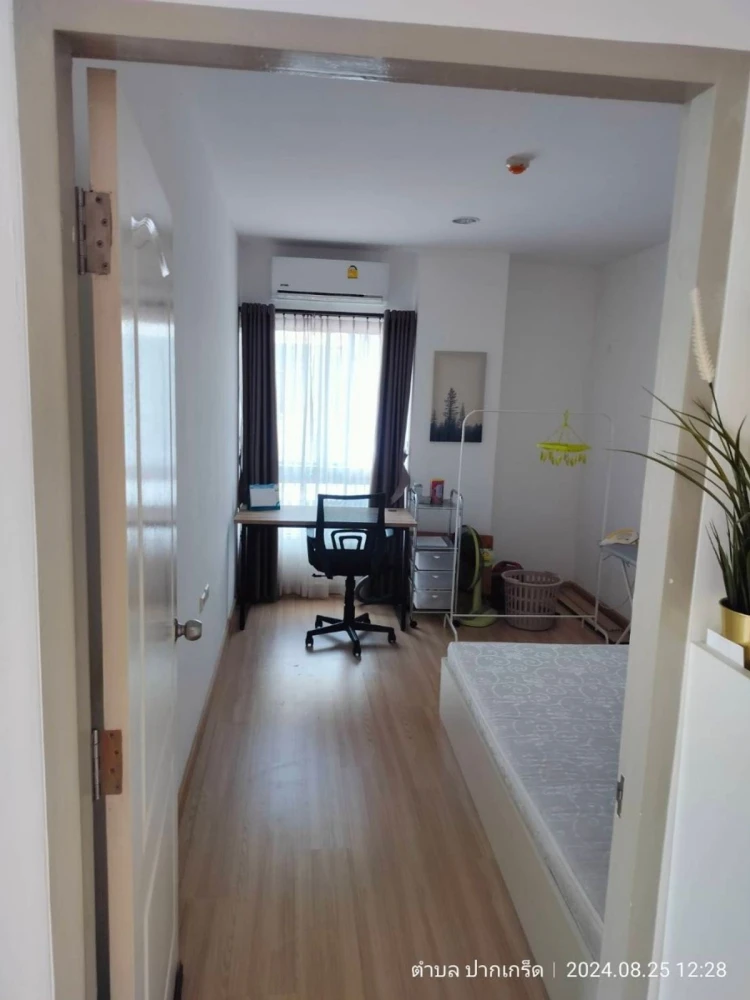 For sale: The KITH Tiwanon, 2 bedrooms, 7th floor, corner room, fully furnished, reserve now, don't wait, hurry!