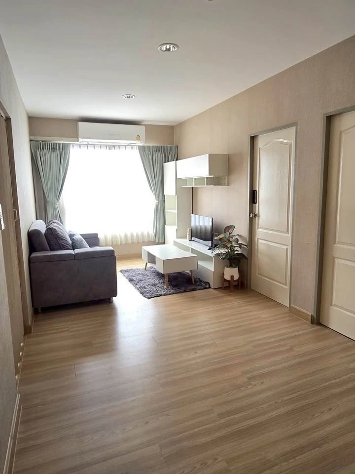 For sale: The Kith Tiwanon, 6th floor, corner room, 2 bedrooms, 2 balconies, complete amenities, reserve now.