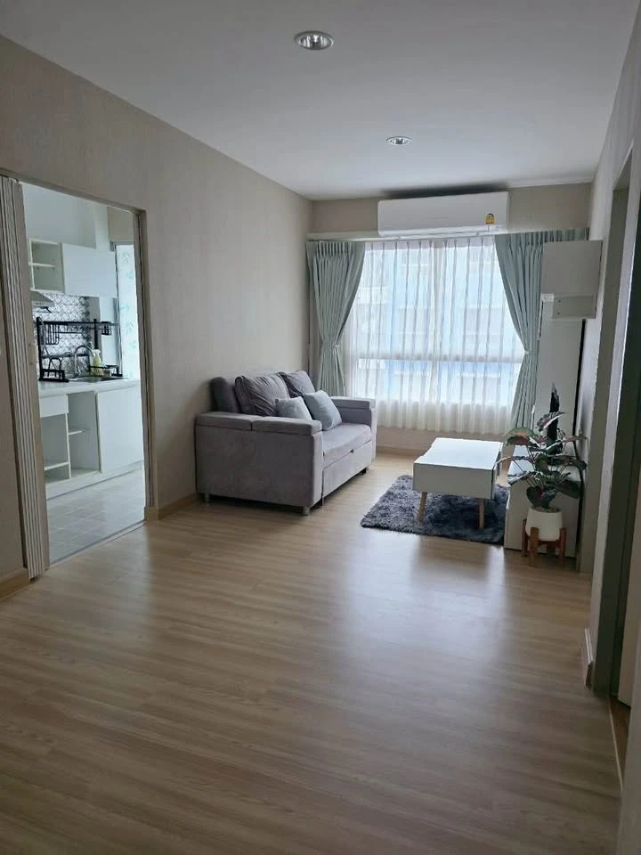 For sale: The Kith Tiwanon, 6th floor, corner room, 2 bedrooms, 2 balconies, complete amenities, reserve now.