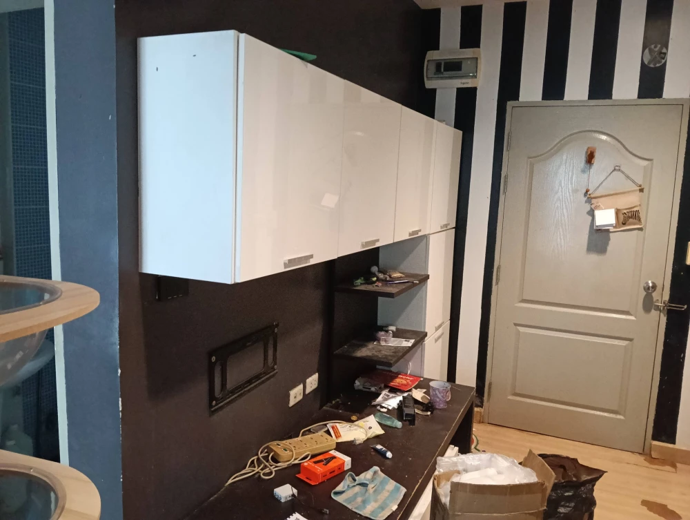 Selling 1 bedroom, 1 bathroom unit at The Kith Tiwanon. Fully furnished with complete amenities. Book now!